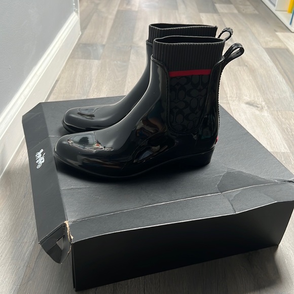 Coach Rubber Rainbootie - Picture 1 of 5